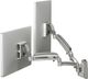 Chief® Kontour™ Silver K1S 2 Monitors Dynamic Slatwall Mount-0