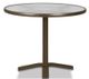 Telescope Casual Glass Top 30" Round Balcony Height Pedestal Table without Hole-0
