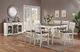 TEI Kelsey Dark Oak/White 24" Counter Stool-1