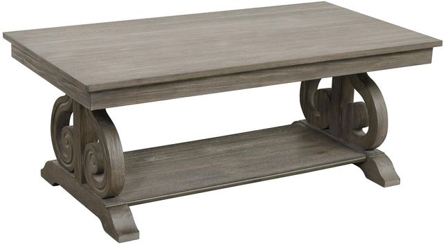 Mazin Furniture Toulon Gray Cocktail Table-1