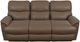La-Z-Boy® Trouper Whiskey Power Reclining Sofa with Headrest-1