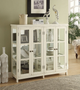 Coaster® Sable White 4-Door Display Accent Cabinet-1