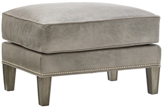 Lexington Home Customizable Kensington Place Ashton Leather Ottoman-0