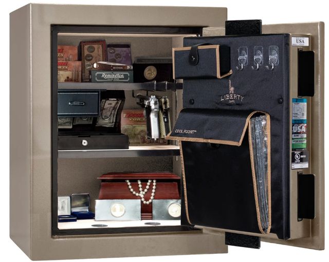 Liberty Safe Premium Home Gray Gloss 08 Gun Safe-1