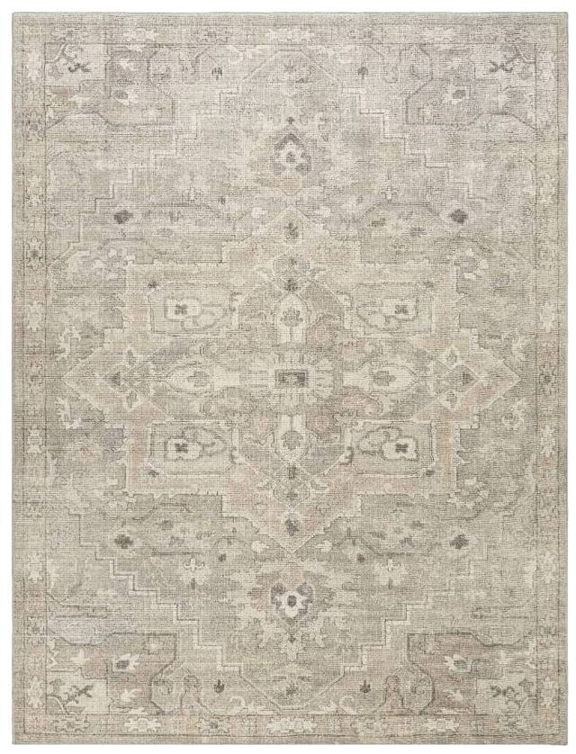 Surya Elle Charcoal/Dusty Sage/Off-White 4'x6' Area Rug-0