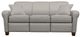 La-Z-Boy® Bennett duo® Stone Power Reclining Sofa-1