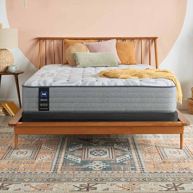 Sealy® Posturepedic® Silver Pine Innerspring Medium Tight Top Split California King Mattress, Must Order Two for a Set-1