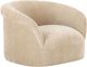 Moe's Home Collection Thora Beige Lounge Chair-0
