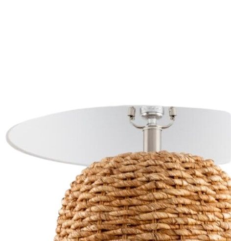 Surya Beke Natural Wheat Table Lamp-2