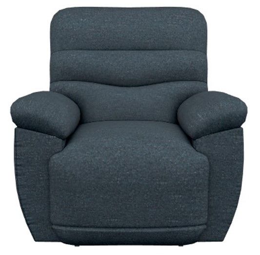 La-Z-Boy® Joshua Navy Power Wall Recliner with Headrest and Lumbar-1