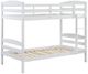 Homelegance® Lani Wire Brushed White Twin over Twin Youth Bunk Bed-3