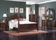 Homelegance® Deryn Park Cherry Eastern King Poster Bed-1
