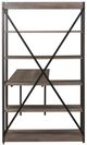 Liberty Furniture Tanners Creek Dark Pewter/Graystone Desk and Bookcase Set-4