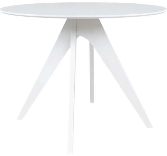 Jofran Inc. Axis White Round Counter Table-2