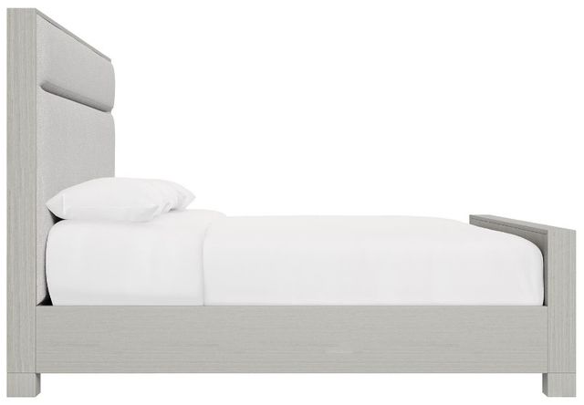 Bernhardt Stratum Gray/Mist Queen Upholstered Panel Bed-2