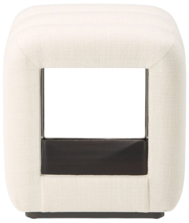 Michael Amini® Belmont Place Espresso Vanity Bench-1