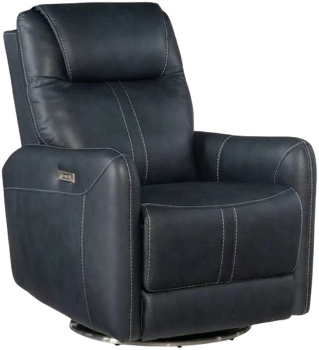 Hooker® Furniture RC Steffen Aline Sea Swivel Power Recliner with Power Headrest-0