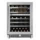 Silhouette® Professional™ Sonoma 5.3 Cu. Ft. Stainless Steel Wine Cooler-1