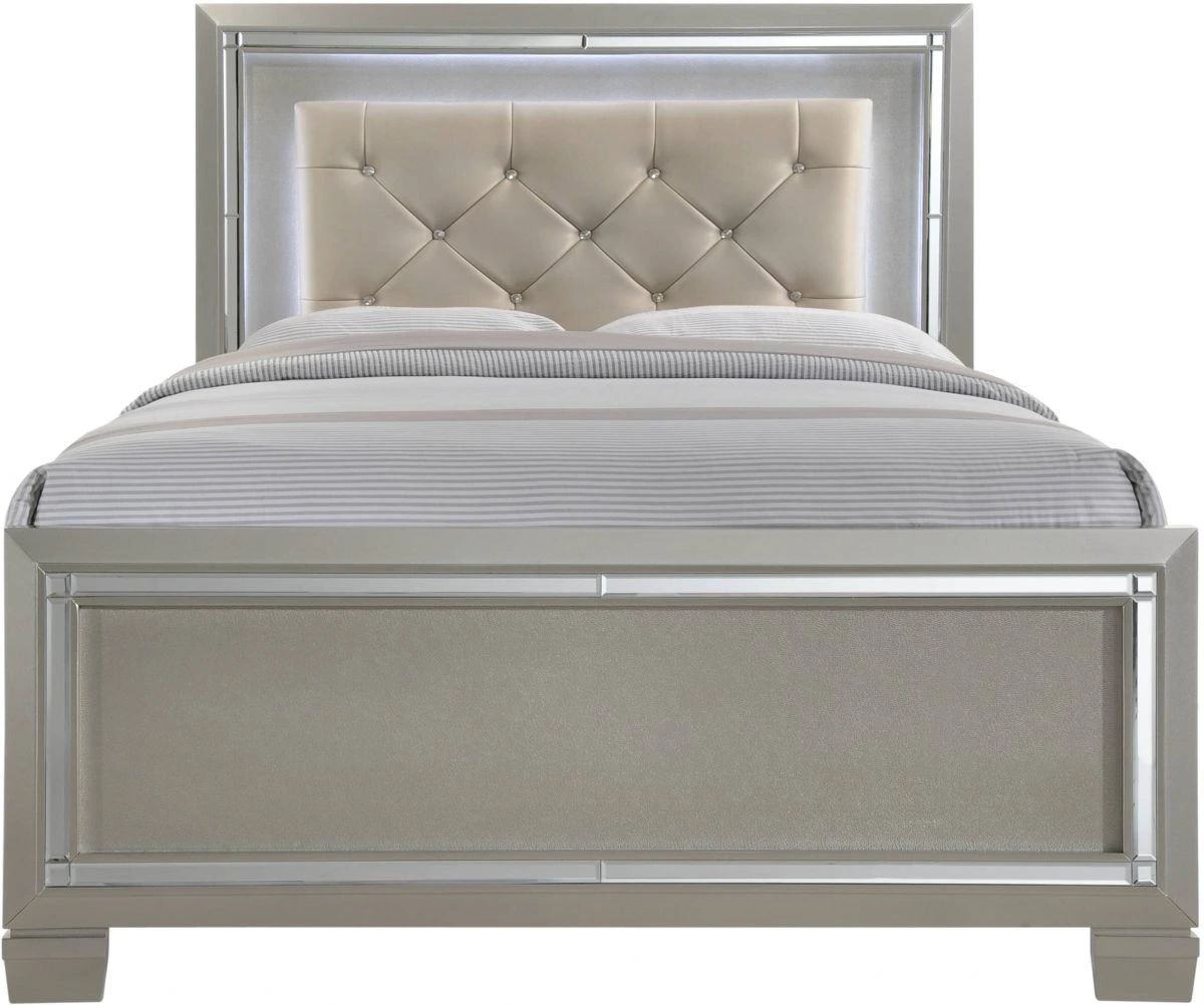 Elements International Platform Bed with Trundle