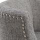 Olliix by Madison Park Mateo Grey Swivel Counter Stool-4