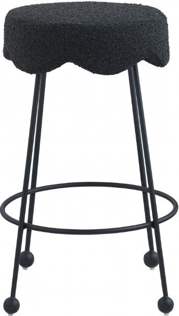 Meridian Furniture Fleur Black Counter Stool-1
