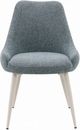 ACME Furniture Laela 2-Piece Light Blue/White Dining Side Chair Set-3