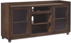 Signature Design by Ashley® Starmore Brown Extra Large TV Stand with Fireplace Option