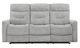 Homelegance® Lyndon Gray Double Manual Reclining Sofa-2