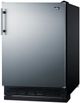 Summit® 5.5 Cu. Ft. Stainless Steel Compact Refrigerator -1