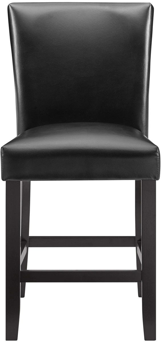 Steve Silver Co. Carrara Black Upholstered Counter Stool-1