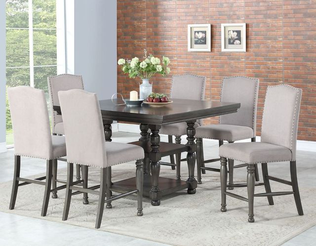 Steve Silver Co. Caswell Harbor Grey Counter Table-3