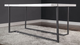 Furniture of America® Alisha White Dining Table and Black Metal Base-0