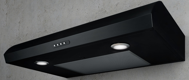 Elica Comfort Series Nemi 30" Black Under Cabinet Range Hood-1