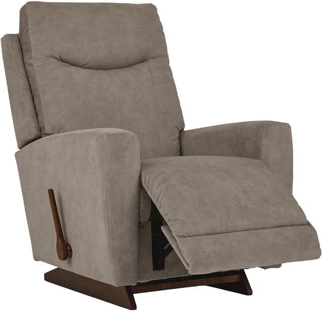 La-Z-Boy® Kodie Dove Gray Manual Rocking Recliner-1