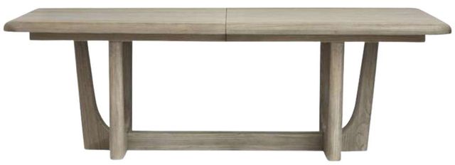 Magnussen Home® Braelyn Dorian Gray Trestle Dining Table-1