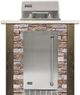 Coyote® Outdoor Living 3 ft Brown Stacked Stone Electric Island-0