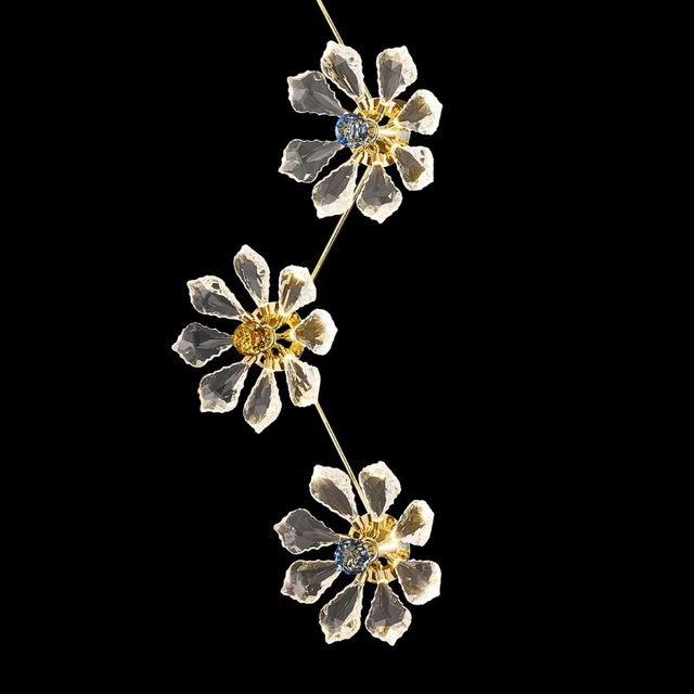 Michael Amini® Fiore Gold LED Wall Sconce-3