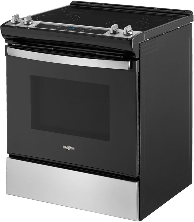Whirlpool® 30" Stainless Steel Slide In Electric Range-2
