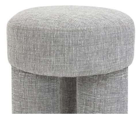 Meridian Furniture Larson Grey Ottoman/Stool					-3