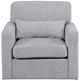 Homelegance® Pompano Gray Swivel Accent Chair-2