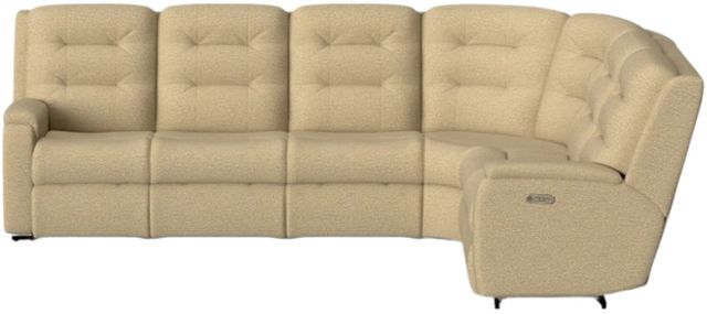 Flexsteel® Customizable Arlo 6-Piece Power Reclining Sectional with Power Headrests -4