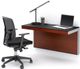 BDI Sequel® 6004 Wall Desk-Natural Stained Cherry-1
