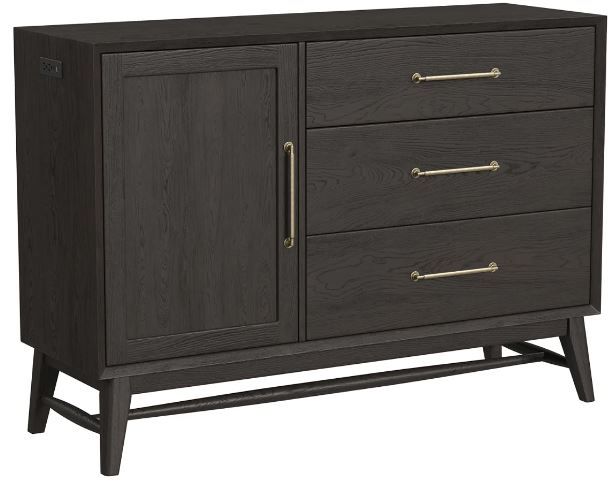 Intercon Bayside Black Sideboard-0
