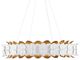 Currey & Company Aventine Gesso White/Gold Chandelier-4