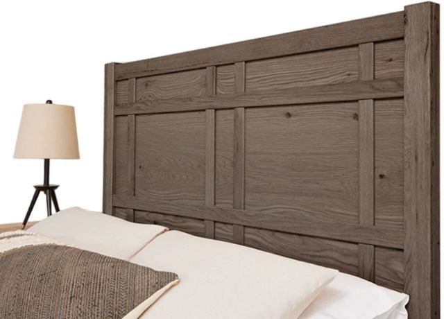 Artisan & Post by Vaughan-Bassett Driftwood Gray Architectural King Panel Bed-2