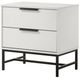 Coaster® Sonora White Nightstand Bedside Table-2