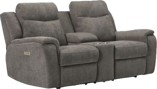 Palliser® Furniture Customizable Buckingham Power Reclining Loveseat with Console and Power Headrest-0