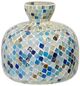Stylecraft Blue Mosaic 9" Vase-0