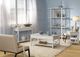 Linon Flokati Natural 5'x7' Style 1 Area Rug-1