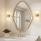 Uttermost® Aster Antique Gold Abstract Mirror-1